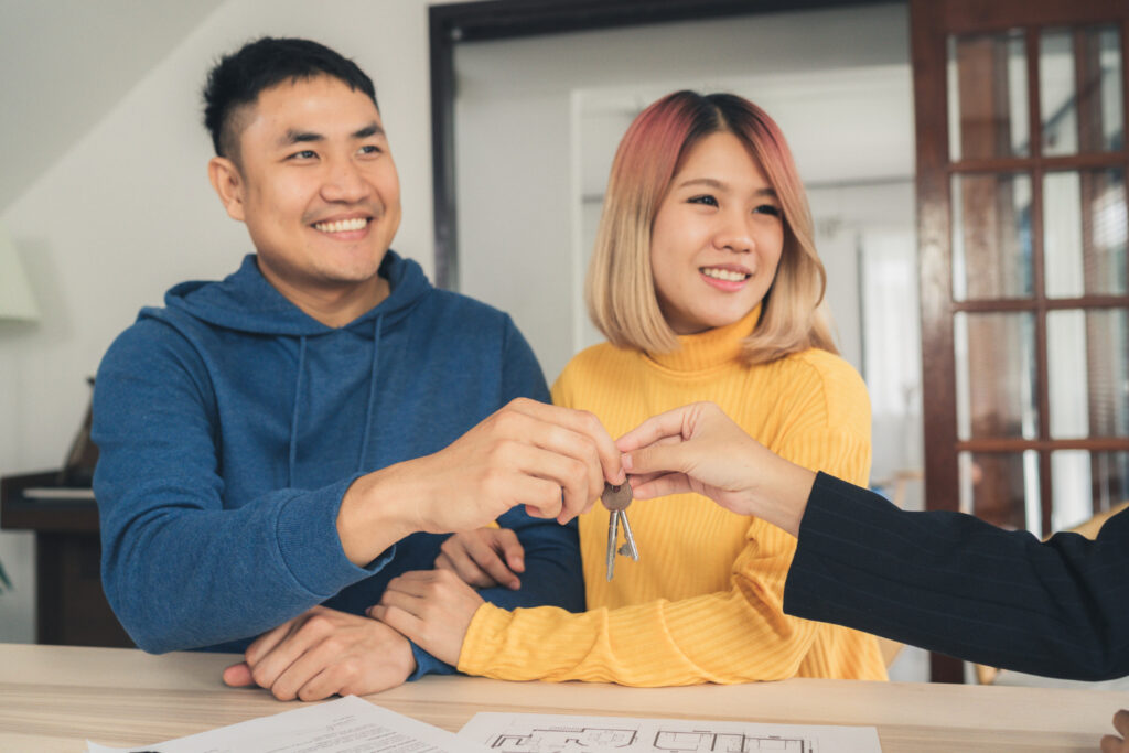 California homeowners approved for home loan.